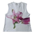 ZARA  Lily Floral Sleeveless Shirt; NWOT; size girls’ 13-14; fits Woman’s Small Photo 1