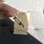 Butterfly Blush Enamel, Pearl + Rhinestone Fashion Brooch, Pin, Festive, Sparkly Pink Photo 6