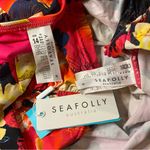 Seafolly Raspberry Pink Multicolor Floral Kabuki Bloom Bikini Swim Suit Sz 10 US Photo 8