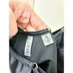 Guess NWT  Sleeveless Scoop Neck One Piece Swimwear Jet Black Women's Size S Photo 3