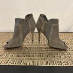 Vince Camuto Vince Camuto Abesta Suede Peep Toe Heeled Booties Size 7 Photo 4