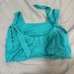 Free People  Linen Flowy Tie Top Photo 1