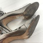 Joie  Quinn Metallic Lace Up Heels Size 39 -358 Photo 9