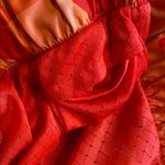 Adidas  running shorts lined orange elastic waist Photo 7