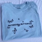 Nasty Gal Antisocial Butterfly Tee Photo 2