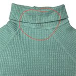 Free People All You Want Waffle Knit Bodysuit Women's XS Alpine Shade Green NWT Photo 9