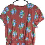 Matilda Jane Floral Print Short Sleeves VNeck Tiered Dress Small Photo 5