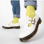 Dr. Martens NWT  White Mary Jane 8605 Photo 0