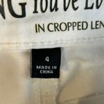 Signature Studio  The Best Jegging Cropped Length Pants Women's Size 4 White Photo 4