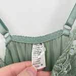 Womens Sage Green Sheer Lace Mesh Babydoll Chemise Lingerie Size M Fairycore Size M Photo 4