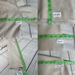 Pendleton Vtg Linen Mix Blazer Jacket 6 Beige Country Western Office Capsule USA Photo 12