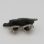 Harley Davidson Motorcycle Biker Rider Jacket Vest Eagle Metal Accessory Pin Black Photo 3