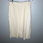 Orvis  off white silk & linen blend modest skirt Photo 2