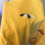 Pepaloves yellow beach theme sleeveless dress Small casual beachy flowy casual Photo 3