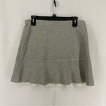 H&M Mini Skirt Solid A Line Sweatpant Womens Medium Grey Photo 0
