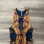 Free People Vibrant Patterned Maxi Dress - Orange and Yellow Photo 4