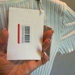 Helmut Lang Cream Puff Sleeve Ribbed Tee Photo 4