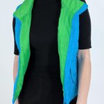 Aeropostale Blue Quilted Puffer Vest Sleeveless Size Large Photo 0