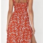 LULU’S Garden Date Midi Dress Red Size M Photo 1