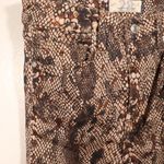 Free People NWT High Waist Denim Leggings Snakeskin size 26 Photo 9
