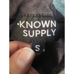 Known Supply Navy Blue Jumpsuit Front Pocket Organic Cotton Quiet Luxury Small Photo 5