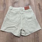 Princess Polly | Women's Beige Khaki Tan High Rise Denim Chino Shorts, Size 4 Photo 1