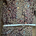 ALLSAINTS Elodie halftone dress in burgundy Photo 4