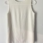 Uniqlo White Sleeveless V-Neck Flowy Tank Top Photo 1