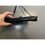 Forever 21  Shoulder Bag Womens Small Black Faux Leather Chain Strap Purse Photo 4