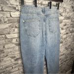 EUC Pilcro Classic Blue Distressed Women's Wide Leg Jeans Size 32 Tall Photo 11