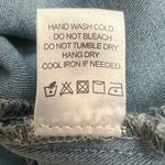 Lovers + Friends Ember Denim Asymmetric Button Front Tie Waist Slit Midi Dress S Photo 9