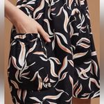 Anthropologie Hei Hei‎ ,  Black Floral Romper, Culottes, Fun design, size M Photo 6