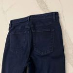 Talbots High Rise Comfort Stretch Jeggings Women's 8 Deep Blue Preppy Minimalist Photo 5