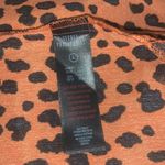 Secret Possessions‎ Leopard print slip dress floral lace v neck sleepwear L Orange Size L Photo 4