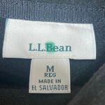 L.L.Bean  Women's Black Sleeveless Turtleneck Full Zip Vest Coat Jacket Size M Photo 2