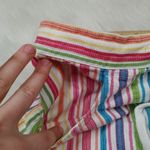 Christopher & Banks Christopher Banks Size 6 Multi Color Rainbow Skort Pockets Summer Beach Kawaii Photo 5