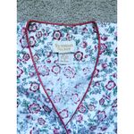 Victoria's Secret Victoria’s Secret Vintage Floral Button-Up Pajama Shirt Size Small Photo 3