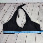 Aerie Twist Halter Bikini Top Black L NWT Photo 5