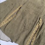 Anthropologie NEW Odd Molly Shivers strap green & gold boho dress size 1 XS Photo 2