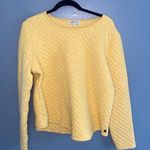 Orvis  Yellow Quilted Pullover Photo 0