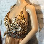 Camille La Vie  Animal Print Beaded Evening Gown 8 Photo 7