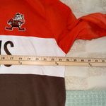 Mitchell & Ness  Cleveland Browns Color Block sweatshirt in orange and brown Photo 3