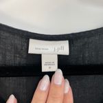 J‎ Jill Women's Black Linen Sleeveless Summer Casual Pockets Midi Dress Size M Size M Photo 7