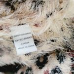 Cecico 12.  leopard fuzzy sweater size medium Photo 6