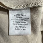 Sachin + Babi  Freya Dress Women's 4 Champagne Satin V-Neck Sleeveless Maxi Gown Photo 7