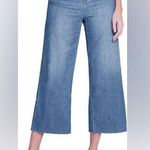L'Agence NWT Danica High Rise Wide Leg Raw Hem Jeans Size 30 Photo 0