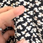 LPA  Floral Blouse Bodysuit Black Size‎ M Photo 3