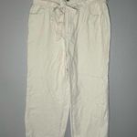 J.Crew Neutral Twill Paperbag Wide Leg Pants women’s size large 14 Photo 2