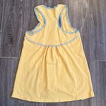 Matilda Jane Women’s vintage  yellow lace button down racer back tank size small Photo 4