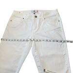 CAbi Stretchy White Slimmie Skinny Jeans Pants Spring Size 8 #5088 Photo 4